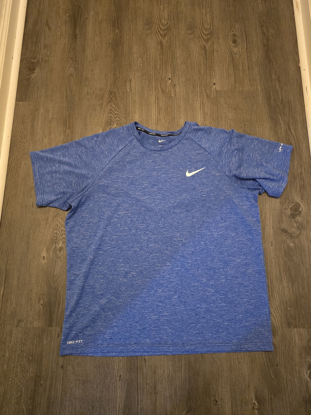 Nike Men’s Heather Royal Blue Short Sleeve Performance Tee